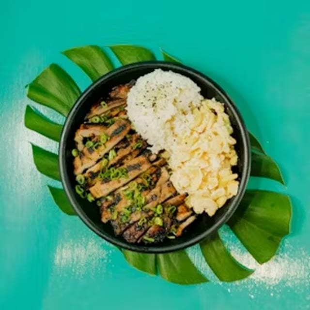 Pork Hawaiian BBQ Tray 1/4 Tray.