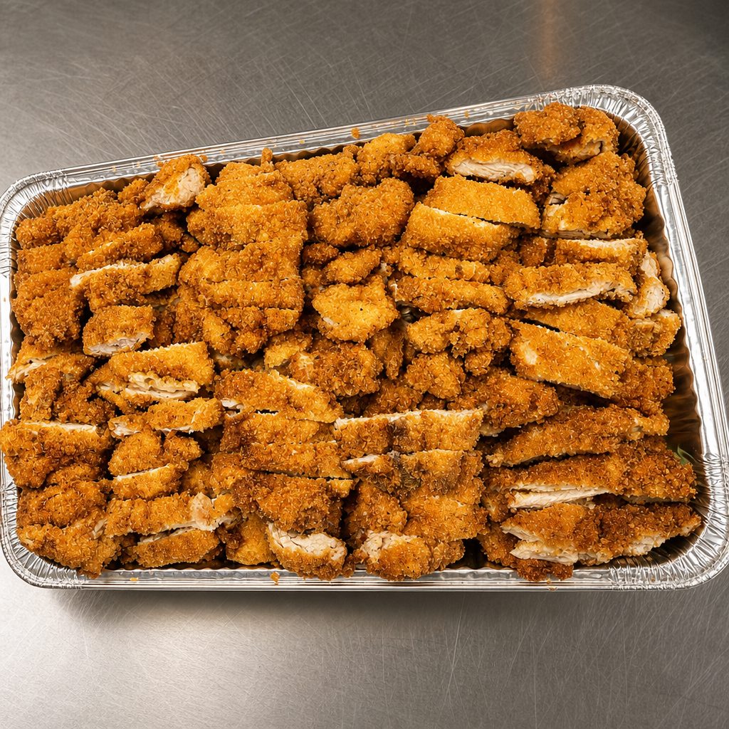 Chicken Katsu Tray FULL Tray.