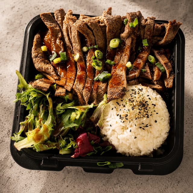 Angus Beef Hawaiian BBQ.