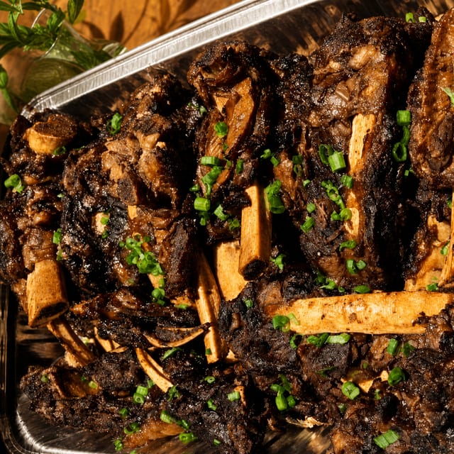 Island Beef Ribs 1/4 Tray.