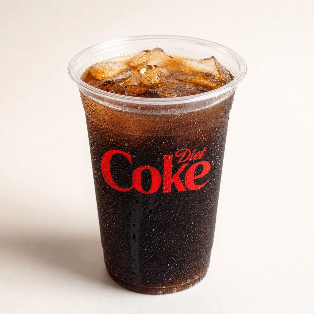 DIET COKE.