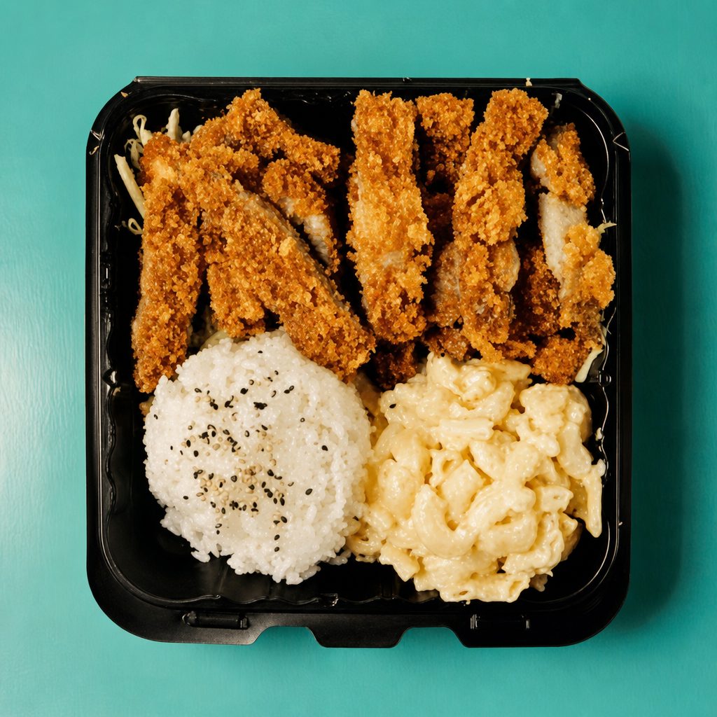 Pork Katsu Tray Half Tray.