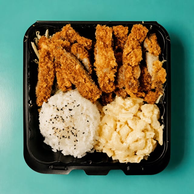 Pork Katsu Tray Half Tray.